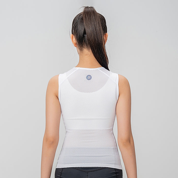 Rockbros YDBX001 Women's Quick-Dry Sleeveless Cycling Jersey XL / XXL - White