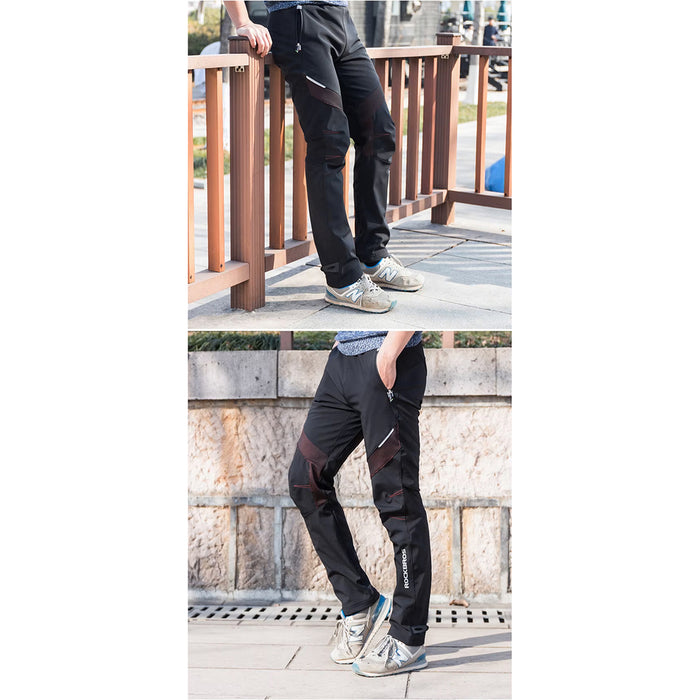 Rockbros Patrol Cycling Windproof Sports Pants Size L - Black