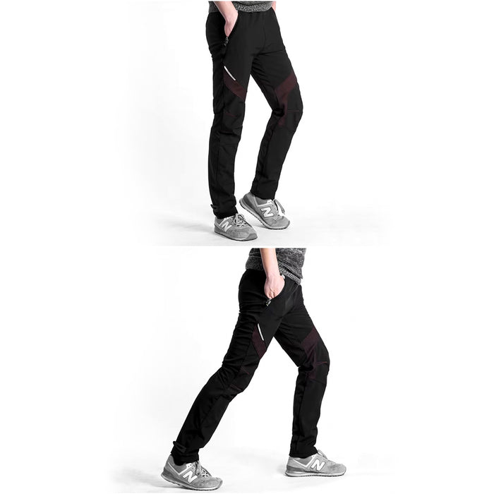 Rockbros Patrol Cycling Windproof Sports Pants Size L - Black