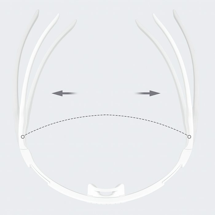 Rockbros Photochromic Cycling Glasses with UV Protection and Corrective Insert - Clear