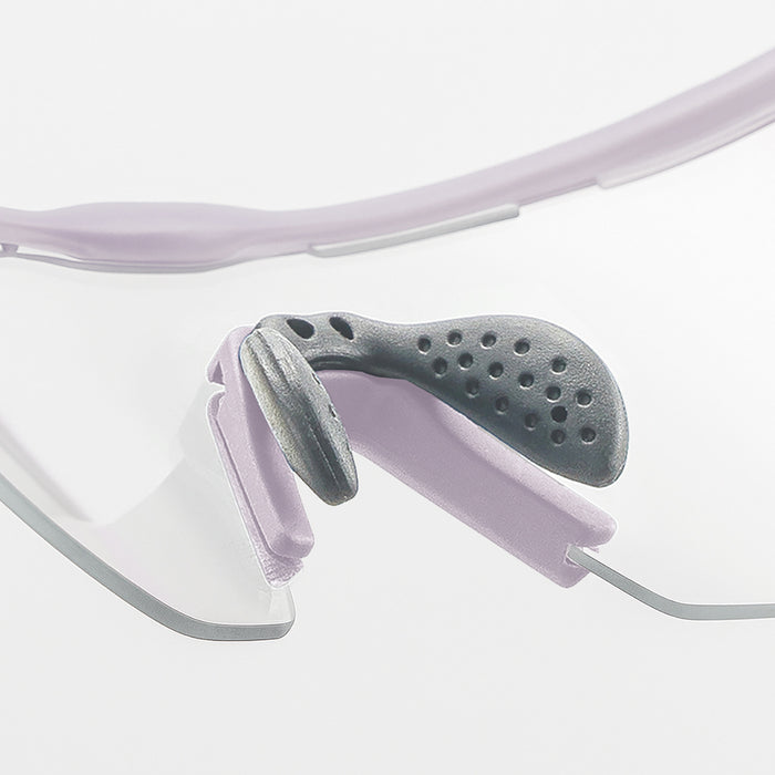 Rockbros Polarized Cycling Glasses with UV Protection and Corrective Insert - Purple