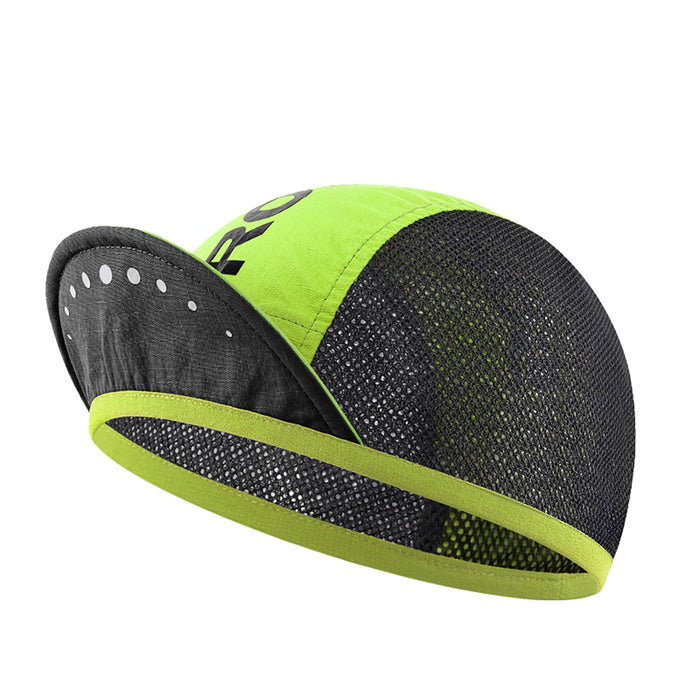 Rockbros Cycling Cap with Visor, Helmet Cover - Green