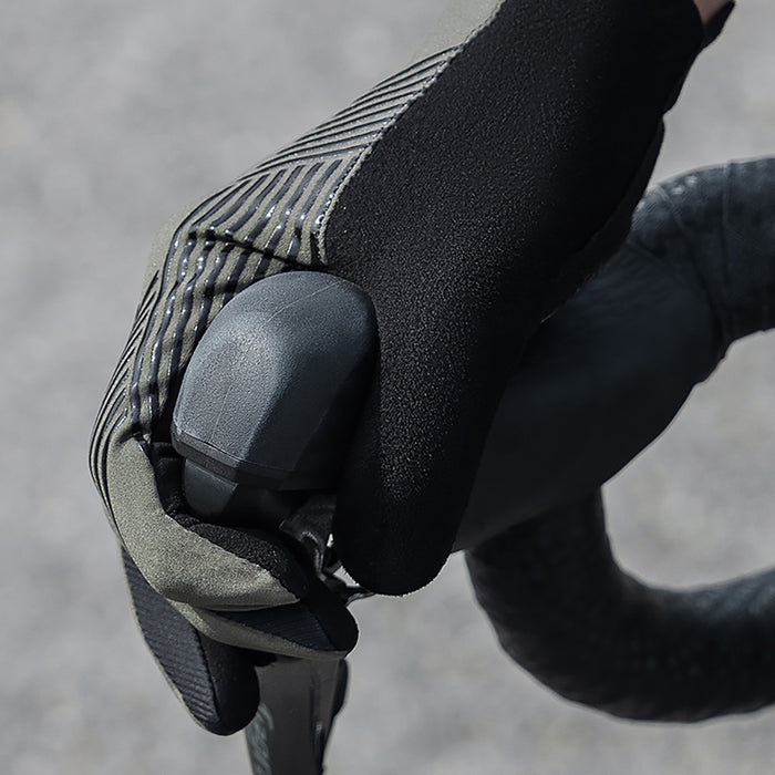 Rockbros cycling gloves spring/summer/autumn, full, size: L - green