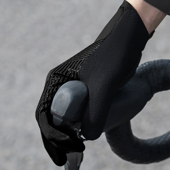 Rockbros cycling gloves spring/summer/autumn, full, size: L - black