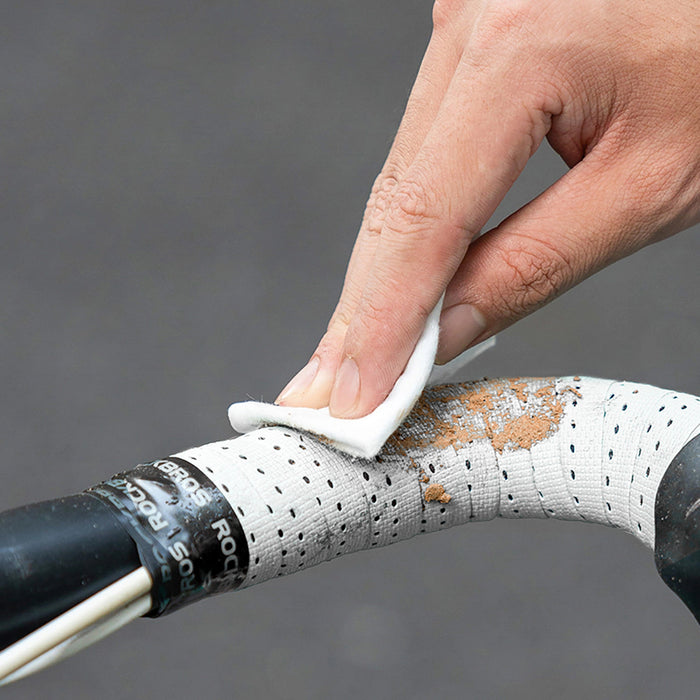 Rockbros Perforated Silicone Handlebar Tape - White