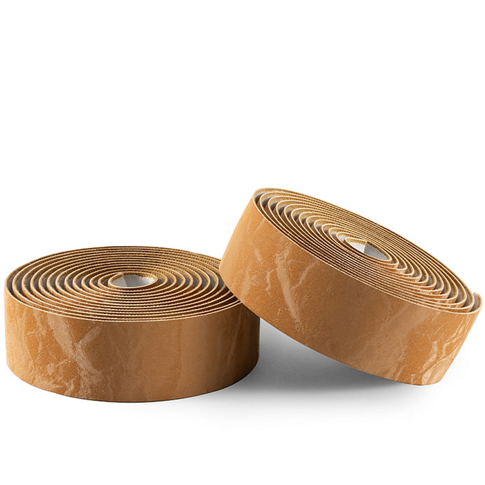 Rockbros PU Handlebar Tape "Velour" Pattern - Brown