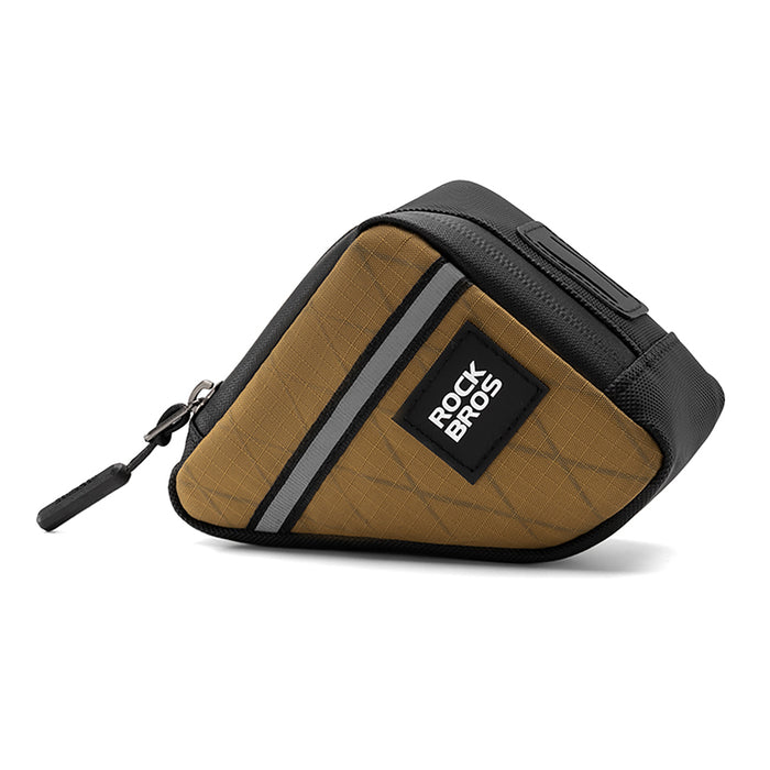 Rockbros Triangle Bike Frame Bag 0.25L - Brown
