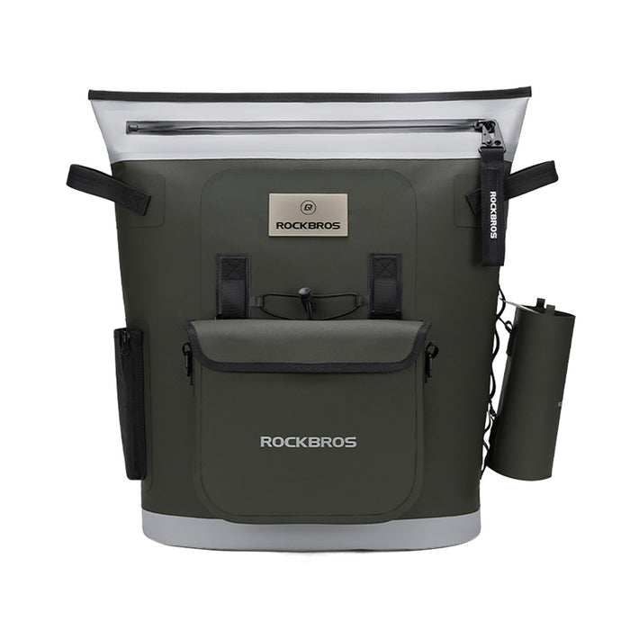 Rockbros Thermal Backpack with Insulation 18l Ergonomic - Green