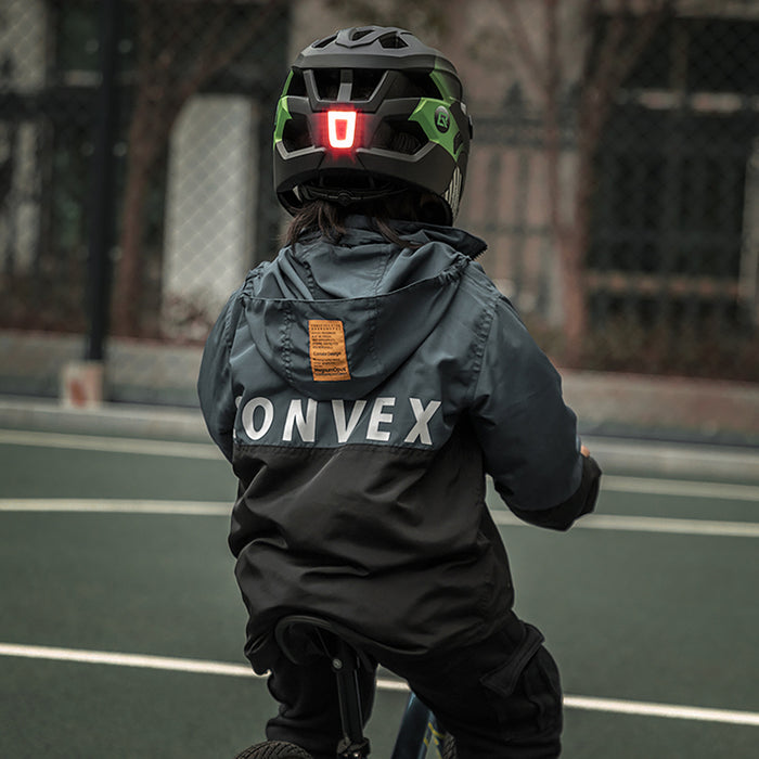 Rockbros TS-61 10110061003 Children's Bike Helmet with Detachable Chin Size S (48-54) - Green