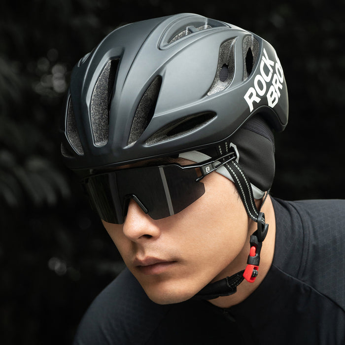 Rockbros M016 Winter Windproof Cycling Cap Size 54-61 cm - Black