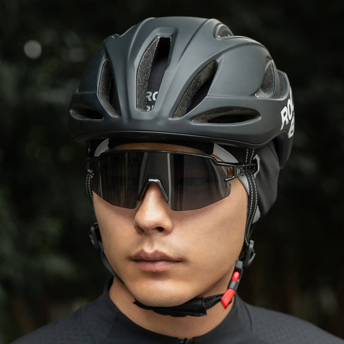 Rockbros M016 Winter Windproof Cycling Cap Size 54-61 cm - Black