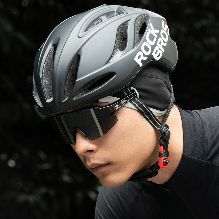 Rockbros M016 Winter Windproof Cycling Cap Size 54-61 cm - Black