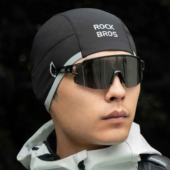 Rockbros M016 Winter Windproof Cycling Cap Size 54-61 cm - Black