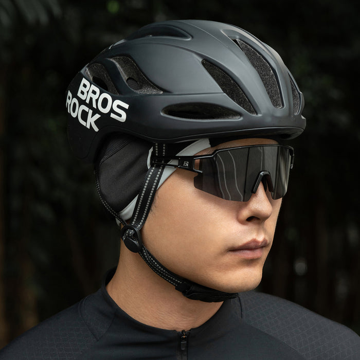 Rockbros M016 Winter Windproof Cycling Cap Size 54-61 cm - Black
