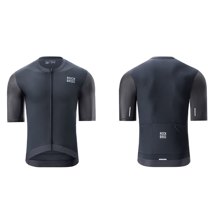 Rockbros 15200025 Short Sleeve Cycling Jersey Size L - Black