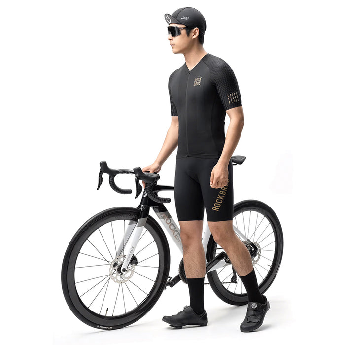 Rockbros YDDX011 Diamond Short Sleeve Cycling Jersey Size M - Black