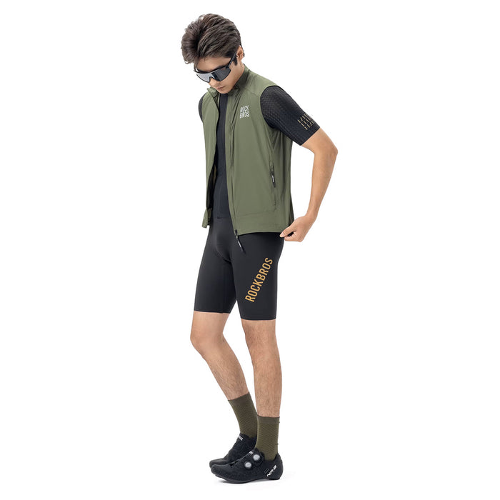 Rockbros YDMJ003 Windproof Vest Spring/Autumn Size XXL - Green