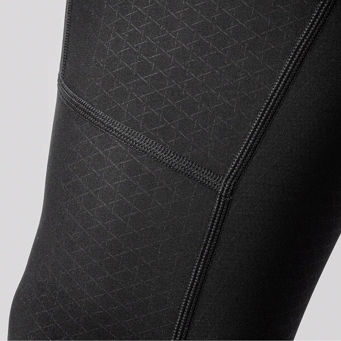 Rockbros YDCK012-1 Long Fleece Bib Tights with Pad Size XXL - Black
