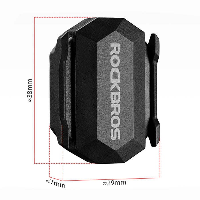 Rockbros C3 ANT+ / Bluetooth 2-in-1 Speed or Cadence Sensor - Black