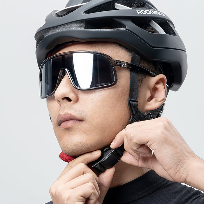 Rockbros HC-58BK-L Bike Helmet 58-61 cm - Black and Gray