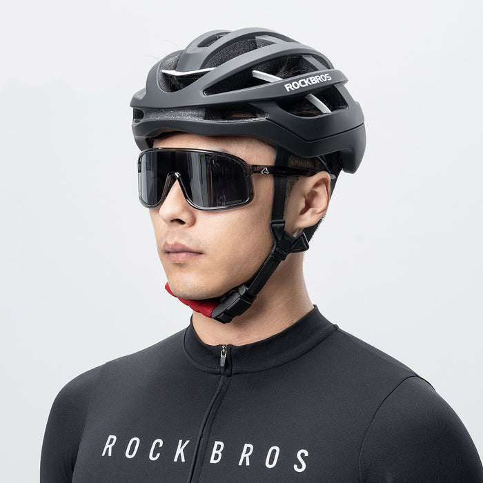 Rockbros HC-58BK-L Bike Helmet 58-61 cm - Black and Gray