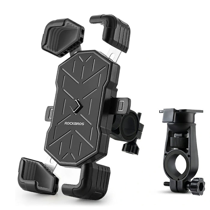 Rockbros HW-117 Bicycle Phone Holder (Black-Gray)