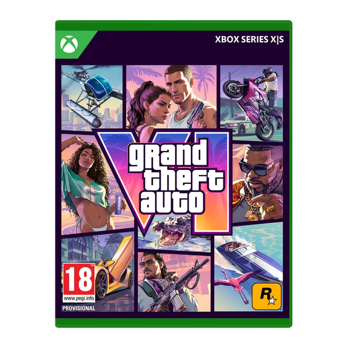 Grand Theft Auto VI Game - Code in Box (XBOX X)