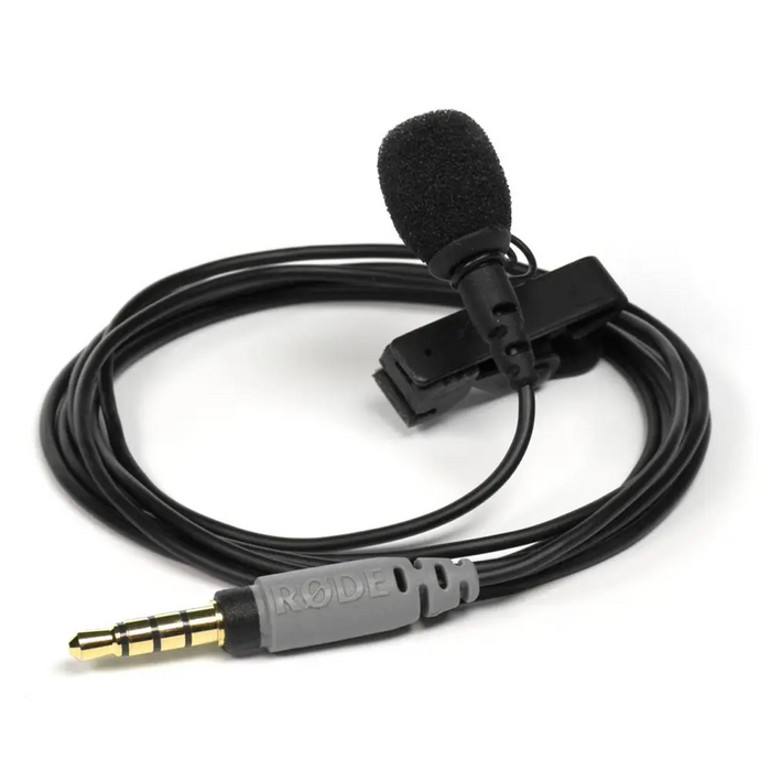 RØDE smartLav+ Black Lavalier/Lapel microphone - MicrophonesMIS-MIK<<<Microphones and headphonesMIS<<<ActionPL