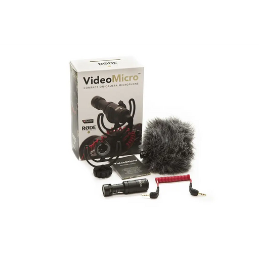 RØDE VideoMicro Black Digital camera microphone - MicrophonesMIS-MIK<<<Microphones and headphonesMIS<<<ActionPL