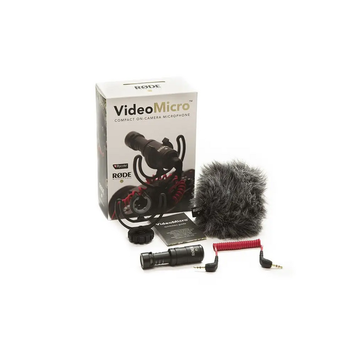 RØDE VideoMicro Black Digital camera microphone - MicrophonesMIS-MIK<<<Microphones and headphonesMIS<<<ActionPL