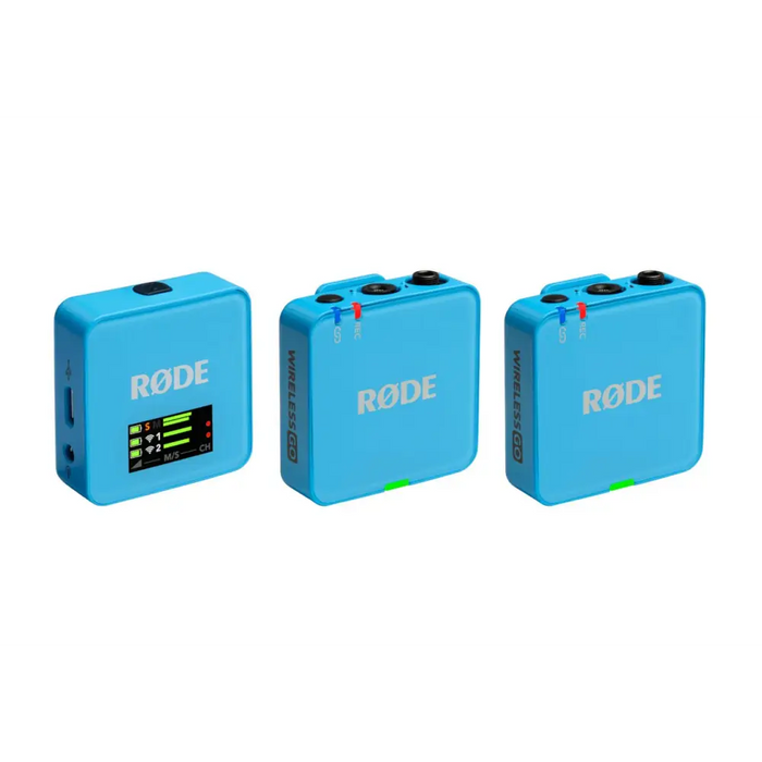 RØDE Wireless GO III Blue - wireless microphone system (blue) - MicrophonesMIS-MIK<<<Microphones