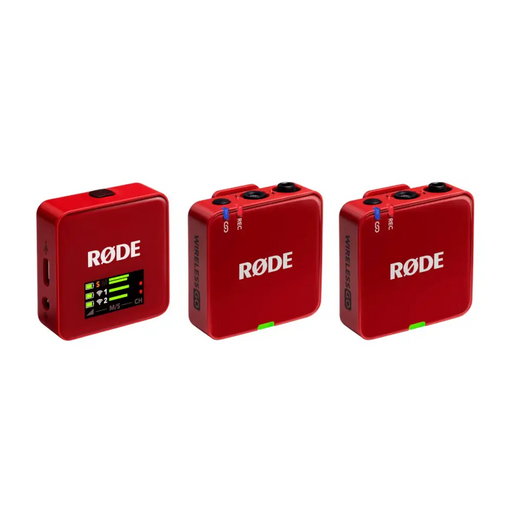 RØDE Wireless GO III Red - wireless microphone system (red) - MicrophonesMIS-MIK<<<Microphones