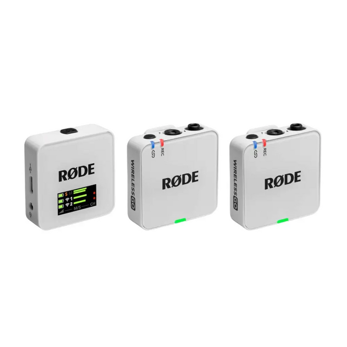 RØDE Wireless GO III White - wireless microphone system (white) - MicrophonesMIS-MIK<<<Microphones