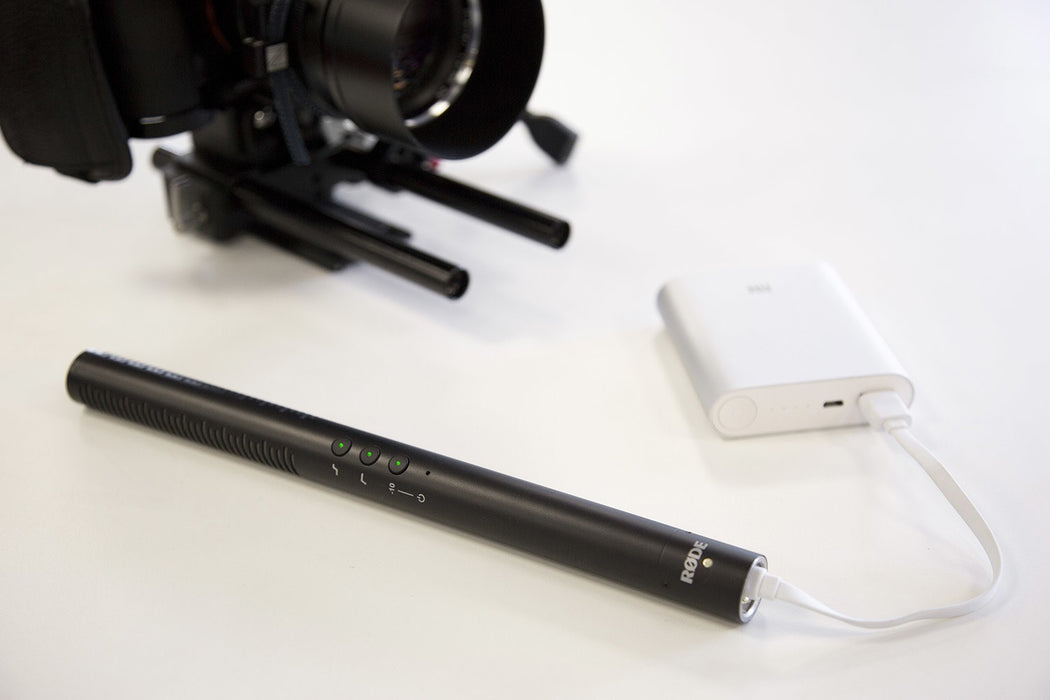 RØDE NTG-4+ microphone Black Digital camera microphone