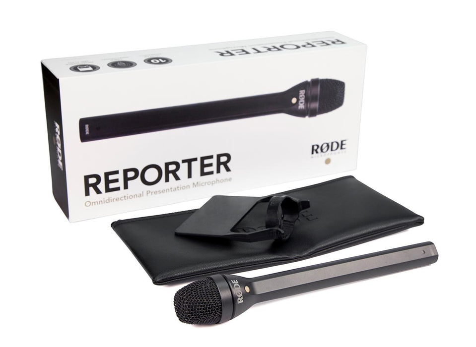 RØDE Reporter Black Interview microphone