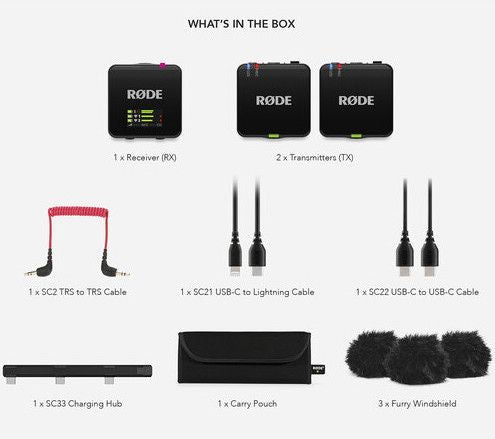 RØDE Wireless GO III - wireless microphone system