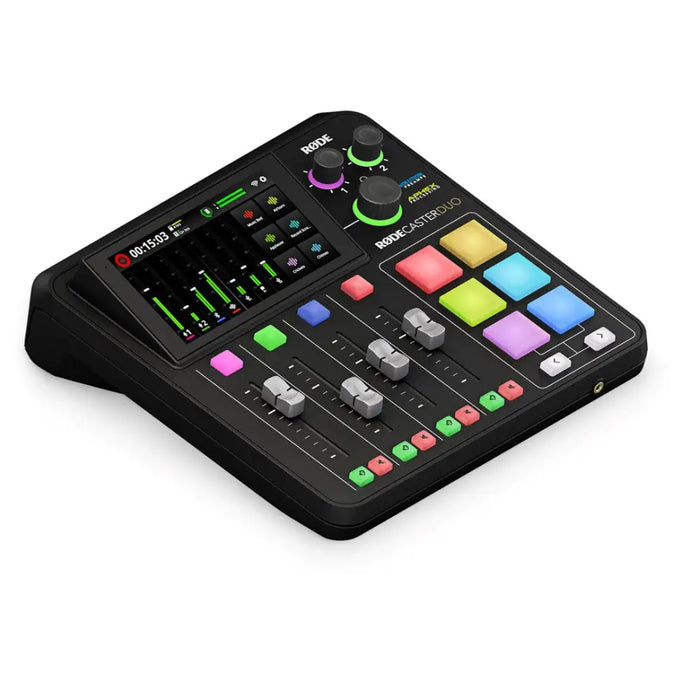 RØDECaster Pro Duo - Podcast production studio - InterfacesIKL-INT<<<TastaturenIKL<<<ActionPL