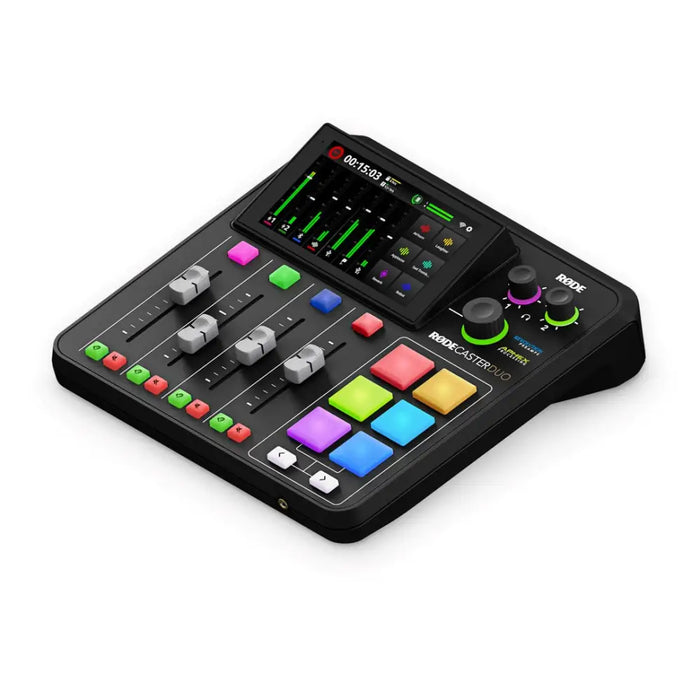 RØDECaster Pro Duo - Podcast production studio - InterfacesIKL-INT<<<TastaturenIKL<<<ActionPL
