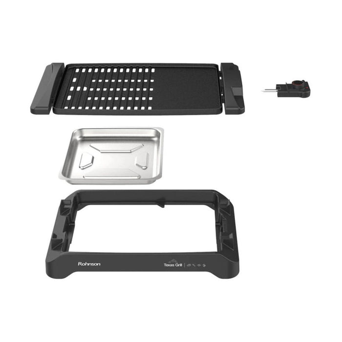 GRILL ROHNSON R-2518 2200 W, BLACK