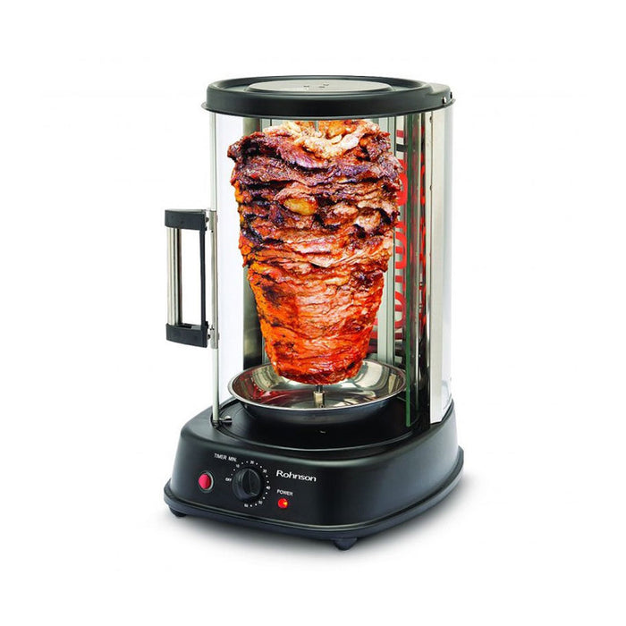 VERTICAL GRILL ROHNSON R-2530 1500 W, BLACK