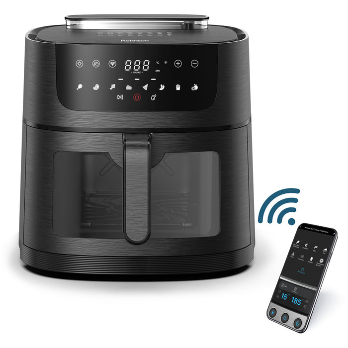 Healthy cooking device ROHNSON R-2858 , 8 L TIMER, BLACK