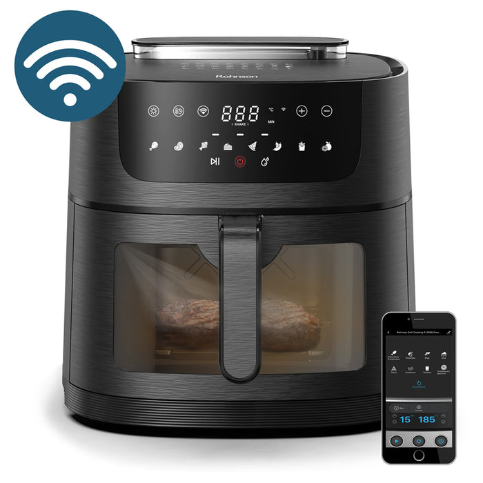 Healthy cooking device ROHNSON R-2858 , 8 L TIMER, BLACK