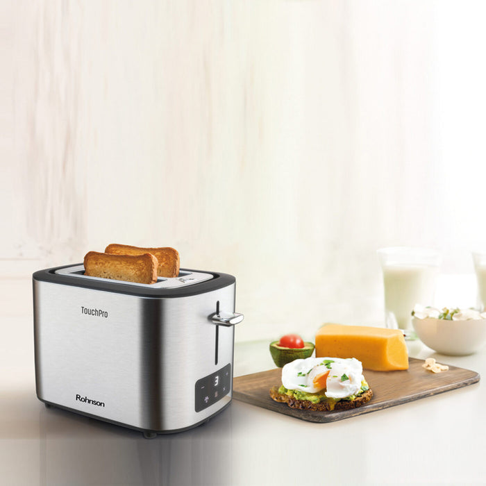Toaster ROHNSON R-222T 870 W, GRAY