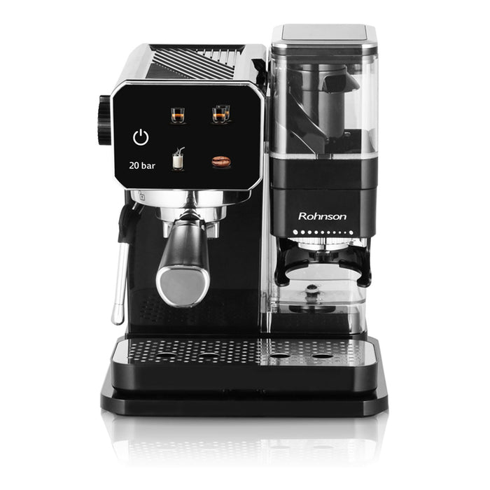 Coffee machine ROHNSON R-98060 900.00 ml, 20.00 bar, BLACK