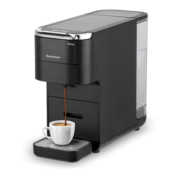 Coffee machine with capsules ROHNSON R-98055 20.00 bar, 1.50 ml, BLACK