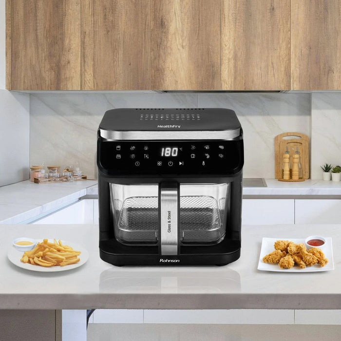 Healthy cooking appliance ROHNSON R-2890 5.50 L, TIMER, BLACK