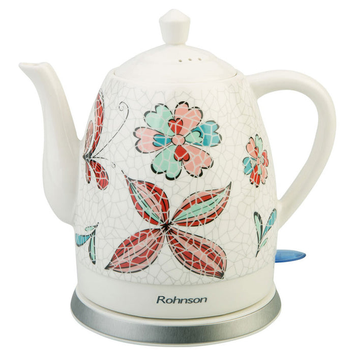 Electric kettle ROHNSON R-7802 1200 W, WHITE, 1.50 l