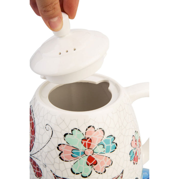 Electric kettle ROHNSON R-7802 1200 W, WHITE, 1.50 l