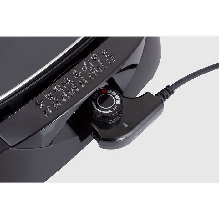 GRILL ROHNSON R-2525 2200 W, BLACK, COVER