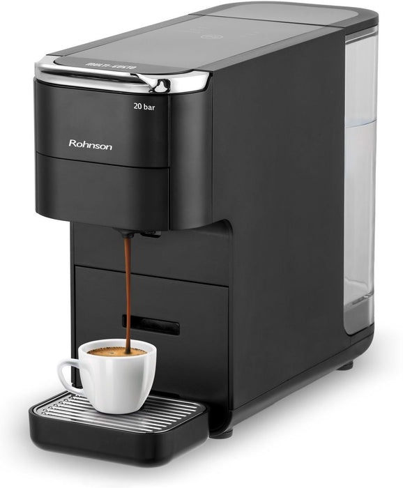 Coffee machine with capsules ROHNSON R-98055 20.00 bar, 1.50 ml, BLACK